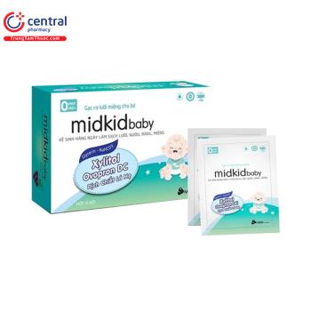 Gạc rơ lưỡi em bé MidkidBaby