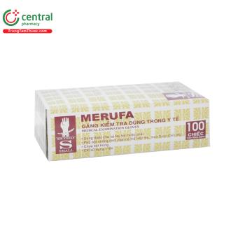 Găng tay y tế có bột Merufa 
