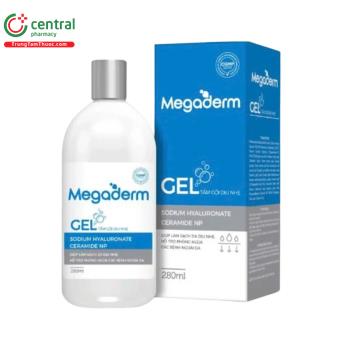 Gel Tắm Gội Dịu Nhẹ Megaderm (Chai 280ml)