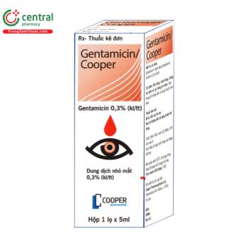 Gentamicin/Cooper 0,3%