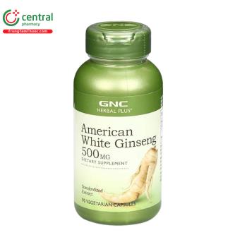 GNC American White Ginseng 500mg
