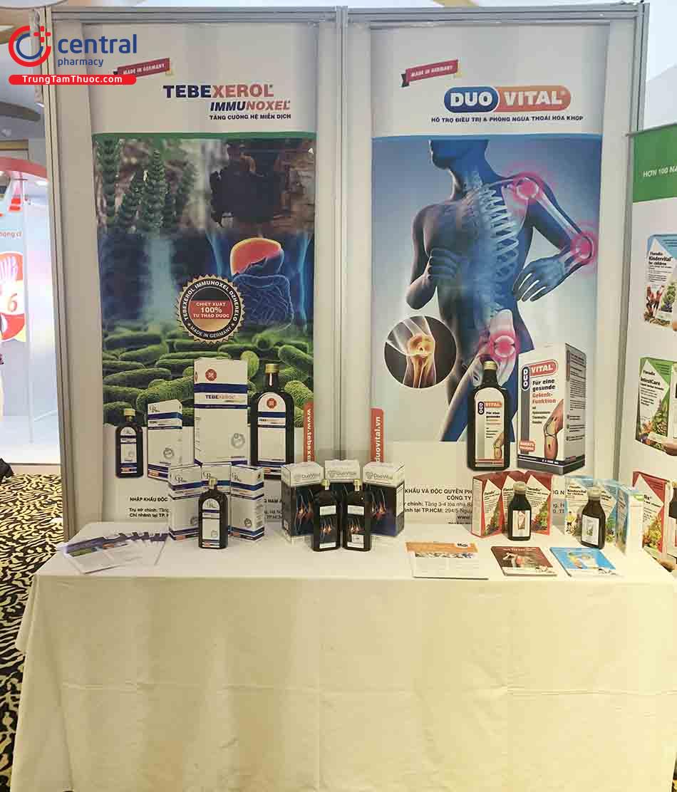 Hội nghị Khoa học thường niên Hội Thấp Khớp Học Việt Nam có mặt sản phẩm Tebexerol Immunoxel 125ml