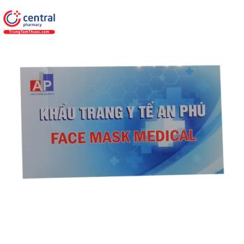 Khẩu trang An Phú xanh ( hộp 50 chiếc )