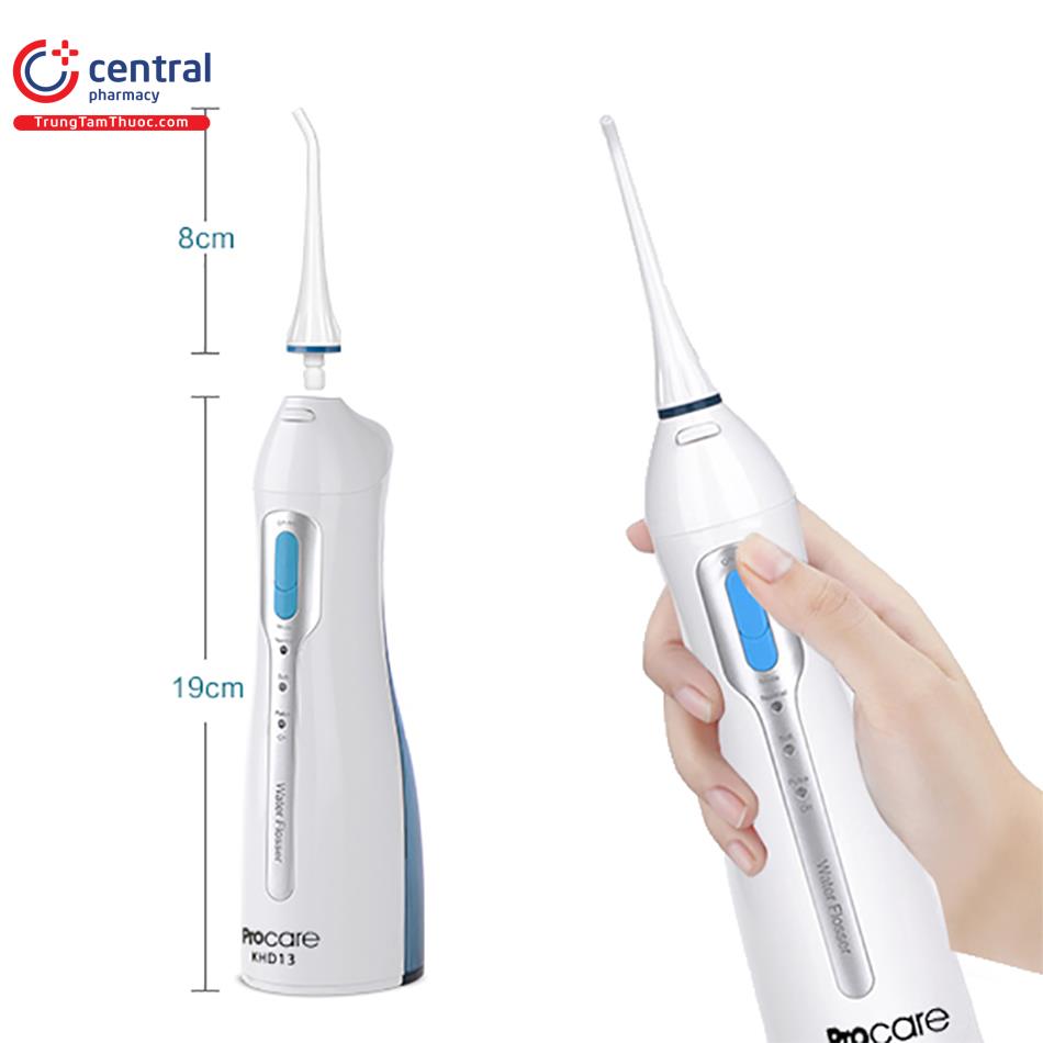 Máy tăm nước Procare cấu tạo gọn gàng