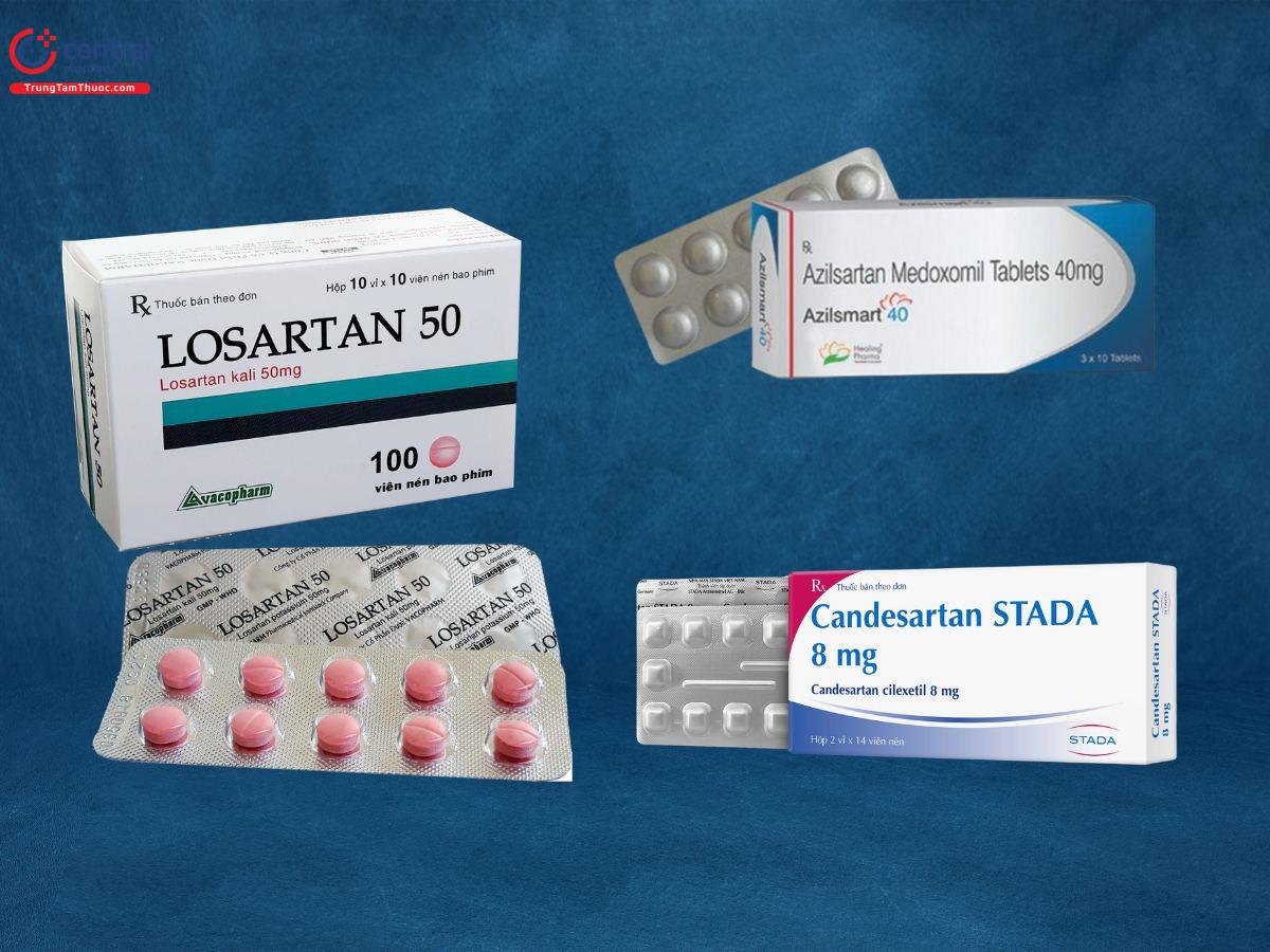 Một số chế phẩm thuốc nhóm ARB