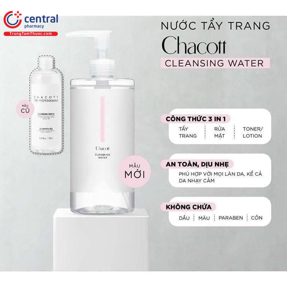 Nước tẩy trang siêu sạch Chacott