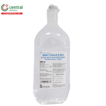 Natri clorid 0,9% 500ml Bitechphar