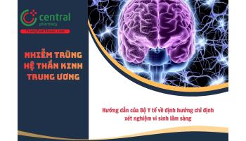 Nhiễm trùng hệ thần kinh trung ương - Hướng dẫn của Bộ Y tế về chỉ định xét nghiệm vi sinh