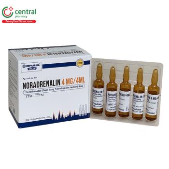 Noradrenalin 4mg/4ml HDPharma