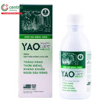 Nước súc miệng họng Yaocare Medic 250ml