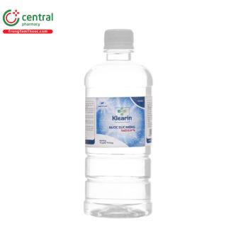 Nước súc miệng Klearin Nacl 0.9% truyền thống