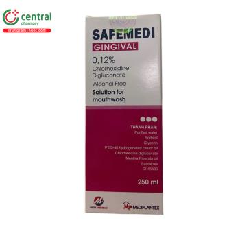 Nước súc miệng Safemedi Gingival