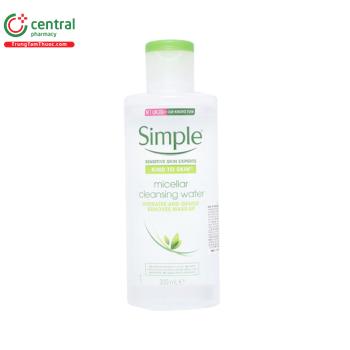 Nước tẩy trang Simple Kind To Skin Micellar Cleansing Water