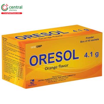 Oresol 4,1 g dược Trung Ương 3
