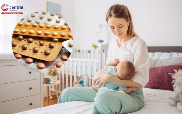 Phụ nữ đang cho con bú có thể sử dụng thuốc tránh thai 1 thành phần