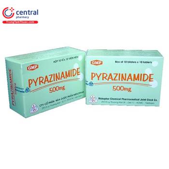 Pyrazinamide 500mg Mekophar