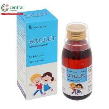 Sallet 2mg/5ml (chai 100ml)