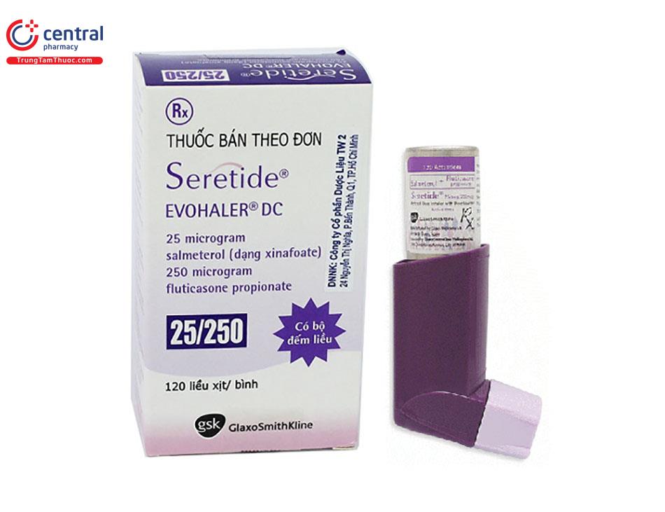 Thuốc Seretide trị hen phế quản