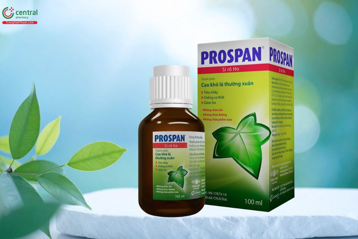 Siro Prospan- Chuẩn Châu Âu cho ho có đờm