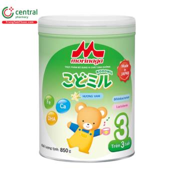 Sữa bột Morinaga Kodomil 3 hương vani 850g