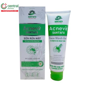 Sữa rửa mặt Acnevir Santafa