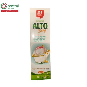 Sữa tắm gội Alto Baby 
