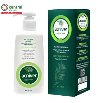 Sữa tắm mụn Acniver 210ml