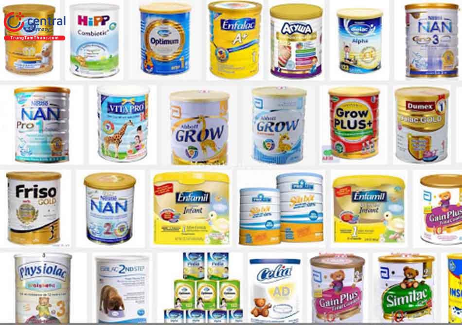 Hình ảnh sữa bột công thức