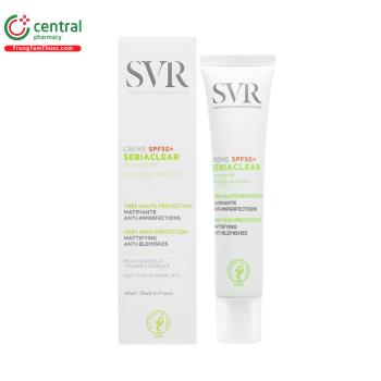 SVR Sebiaclear Creme SPF50+
