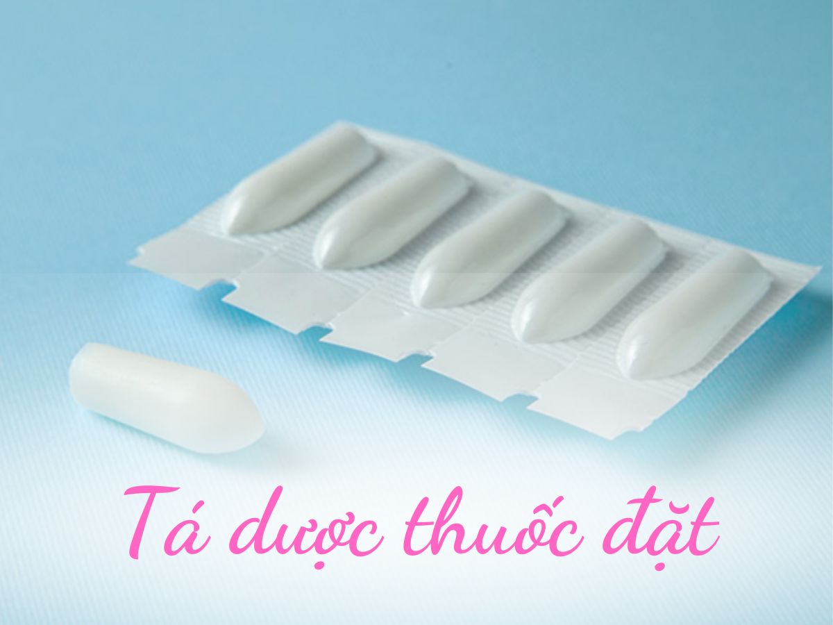 Tá dược thuốc đặt
