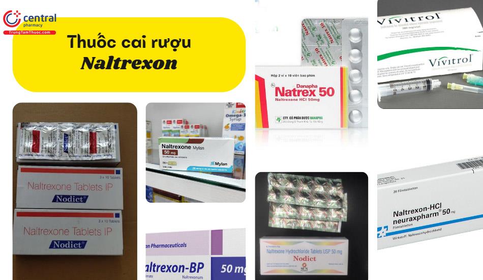 Naltrexon - Thuốc cai rượu cho người nghiện nặng