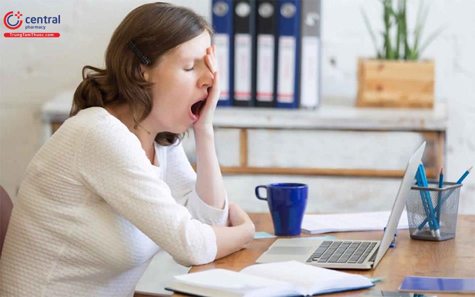 Buồn ngủ là tác dụng phụ thường gặp nhất