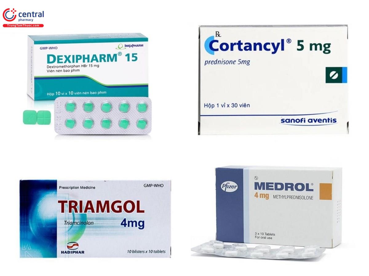 Một số chế phẩm Corticoid