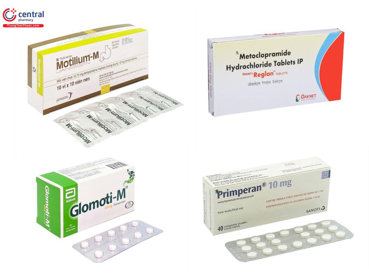 Một số chế phẩm nhóm thuốc đối kháng thụ thể 5-HT3