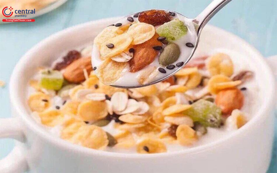 Chế biến ngũ cốc từ các loại hạt thông dụng để giảm cân