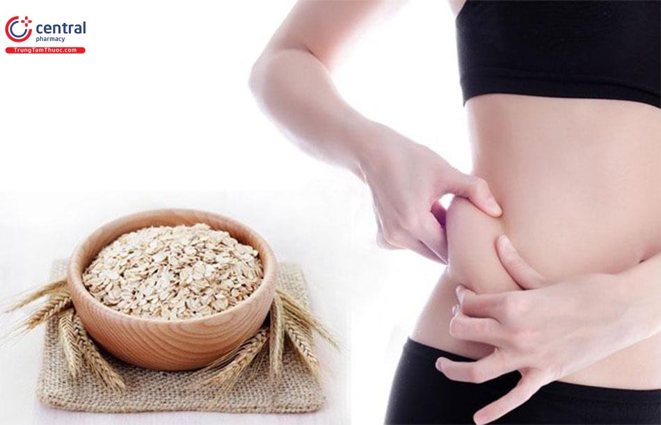 Với chế độ ăn hợp lý, yến mạch giúp giảm cân hiệu quả