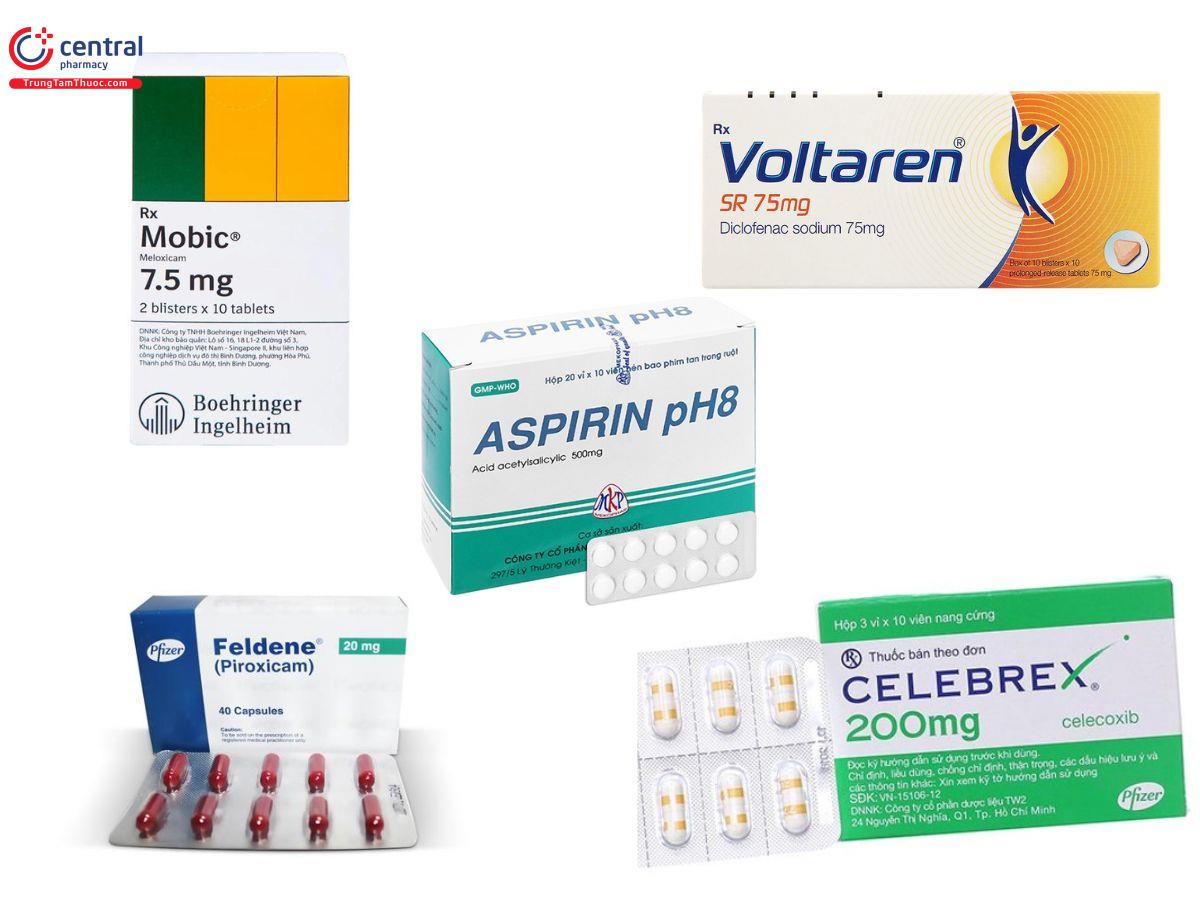 Một số thuốc kháng viêm NSAIDS 