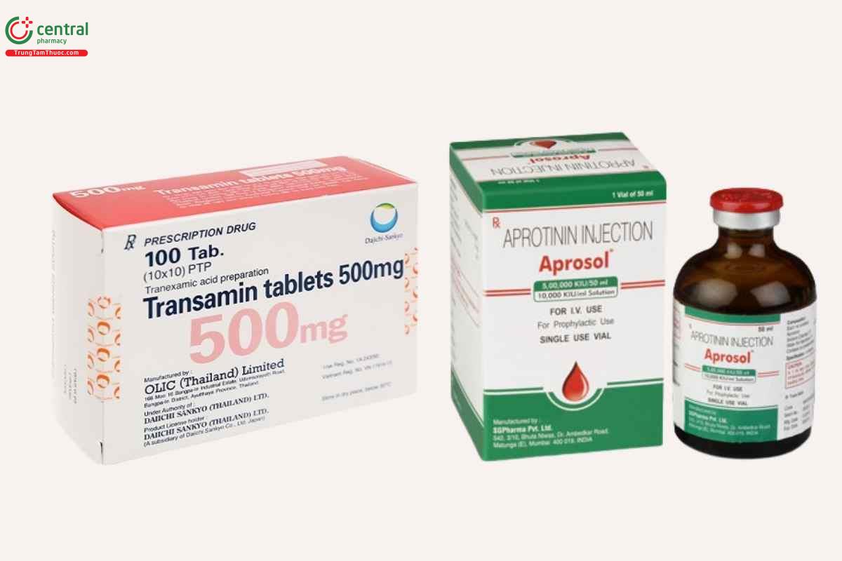 Một số thuốc chống tiêu Fibrin