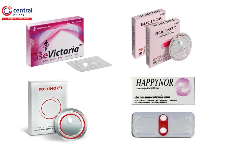 Thuốc tránh thai khẩn cấp chứa Levonorgestrel