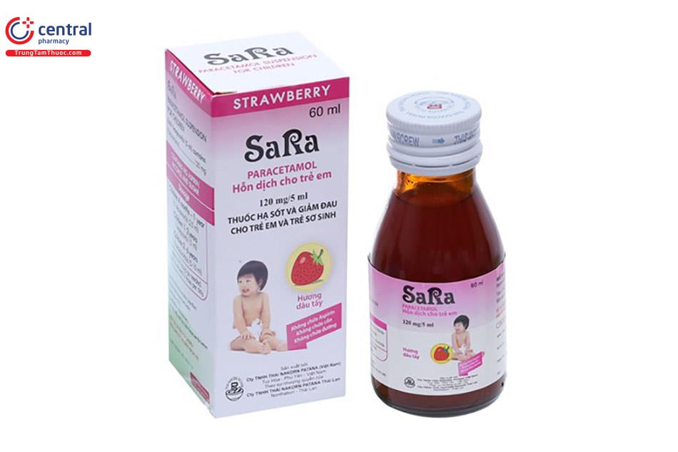 Thuốc hạ sốt Sara