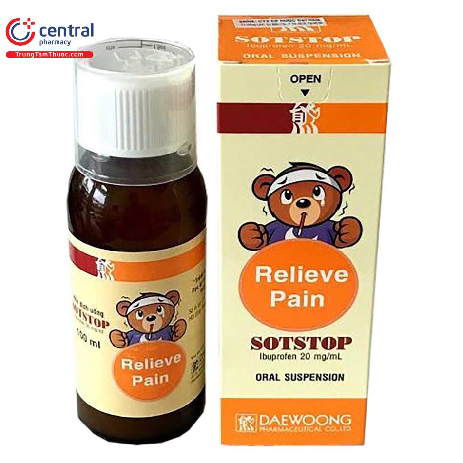 Thuốc hạ sốt Sotstop