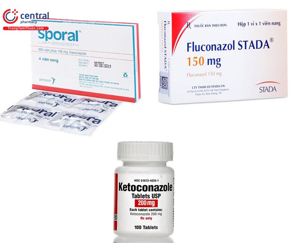 Hình ảnh thuốc uống điều trị lang ben