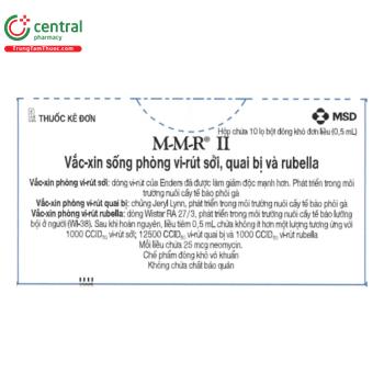 Vaccine M-M-R II