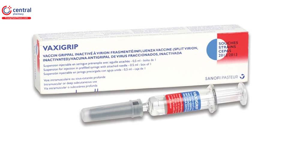 Vacxin phòng cúm vaxigrip