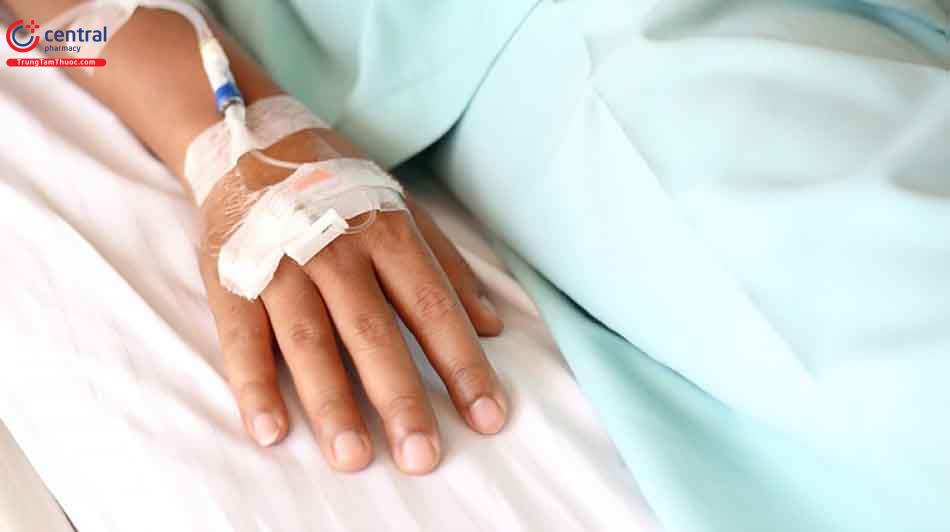 Vị trí truyền dịch đường tĩnh mạch