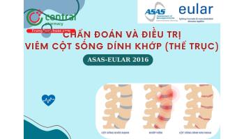 Chẩn đoán và điều trị viêm cột sống dính khớp (thể trục) - ASAS-EULAR 2016  