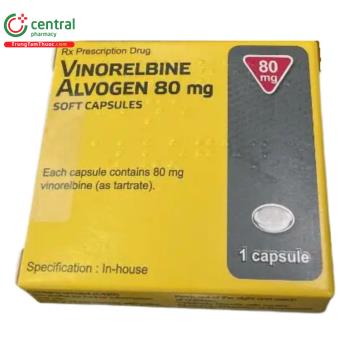 Vinorelbine Alvogen 80mg Soft Capsules