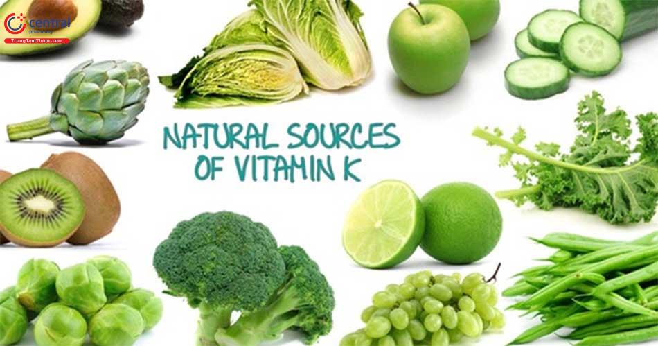Họ rau cải chứa hàm lượng vitamin K cao