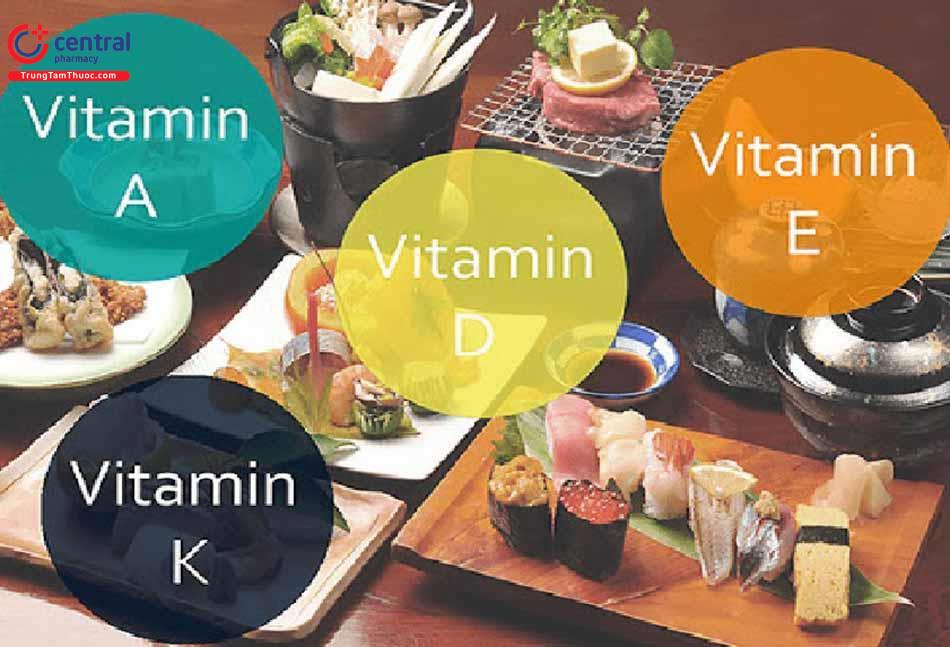 Các loại vitamin tan trong dầu