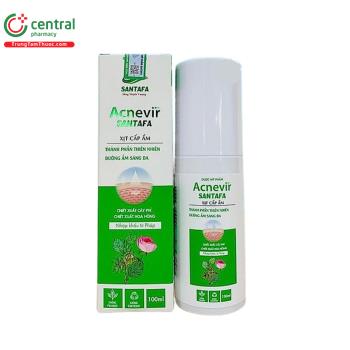 Xịt Cấp Ẩm Acnevir Santafa